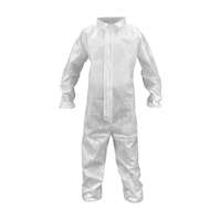 (SAS-6962) Breathable SMS Hooded and Booted Coveralls